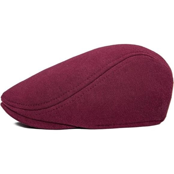 VOBOOM Men's Cotton Flat Ivy Gatsby Newsboy Driving Hat Cap - Picture 2 of 8